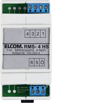 ELCOM RMS-4 HS 1+n 4Teilnehmer Mithörsperre(1400204)