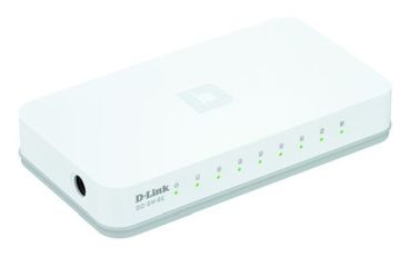 D-Link 8x10/100 Desktop unmanaged Consumer Switch (GO-SW-8E/E)