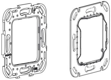 Somfy Smoove für andere Schalterprogramme Befestigungsplatte (9016911)