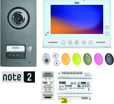 Grothe SET 1723/95 2Draht Note 2 WLAN Video-Sprechanlagen-Set (74513)