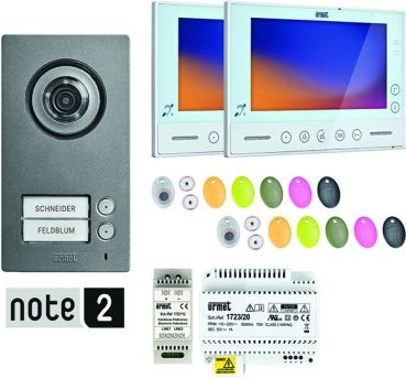 Grothe SET 1723/96 2Draht Note 2 WLAN Video-Sprechanlagen-Set (74514)