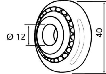 Rademacher 4024 Kugellagereinsatz (96000011)