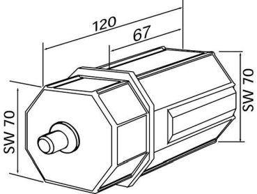 Rademacher 4031 Kunststoffkapsel 67Mm (96000015)