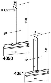 Rademacher 4050 Befestigungsfeder (96000017)
