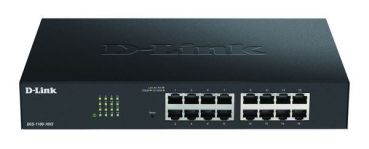 D-Link 16-Port Layer2 Smart Gigabit Switch, 16x Smart Gigabit Switch (DGS-1100-16V2/E)