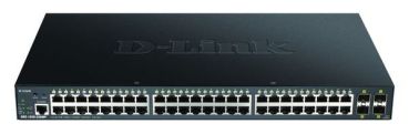 D-Link 52-Port Smart Managed PoE+ Gigabit Switc Gigabit Stack Switch (DGS-1250-52XMP/E)