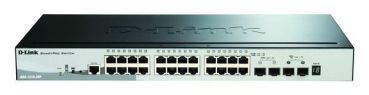 D-Link 28-Port Smart Managed PoE Gigabit Stack Managed Gigabit Stack Switch (DGS-1510-28P/E)