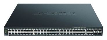 D-Link 52-Port Gigabit PoE Managed Switch, 24x Gigabit Managed Switch (DGS-2000-52MP)