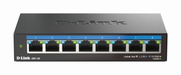 D-Link 8-Port Multi-Gigabit Unmanaged Switch , Multi-Gigabit Unmanaged Switch (DMS-108/E)