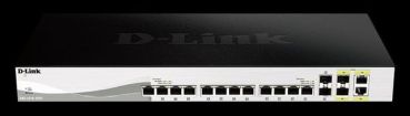 D-Link 16-Port Smart Managed 10G Switch 2x SFP+ Smart Managed Switch (DXS-1210-16TC/E)