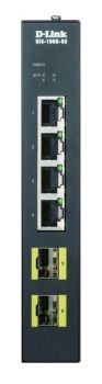 D-Link 4-port Gigabit Industrial Switch includi 4-Port Unmanaged Layer (DIS-100G-6S)