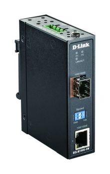 D-Link Gigabit Ethernet Industrial SFP Konverte Gigabit Ethernet Konverter (DIS-M100G-SW)