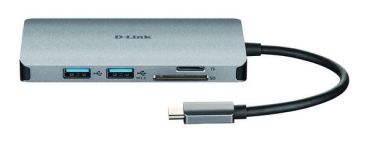 D-Link USB-C 6-Port USB 3.0 Hub: HDMI, SD, micr Hub (DUB-M610)