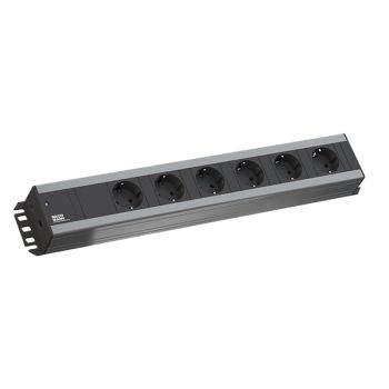Bachmann 300.000 6fach ohne Schalter Handwerkerleiste (300.000)