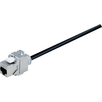 Bachmann 918.033 Cat.6a Stecker/Buchse 3m Patchkabel (918.033)