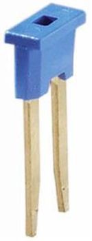 Finder 2polig blau 4,6mm breit Verbindungsbrücke (097.42)
