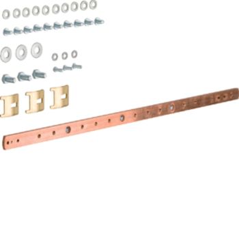 Hager UZ020 2feldrig 20x5mm Erdungsschiene (UZ020)