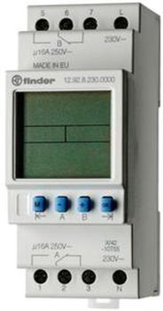 Finder 12.92.8.230.0000 1W. Tages+Wochenprogr. Astro-Schaltuhr (12.92.8.230.0000)