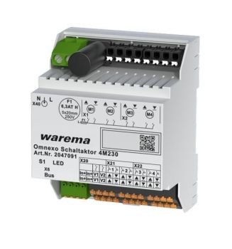 Warema Omnexo 4M230 REG Schaltaktor (2047091)