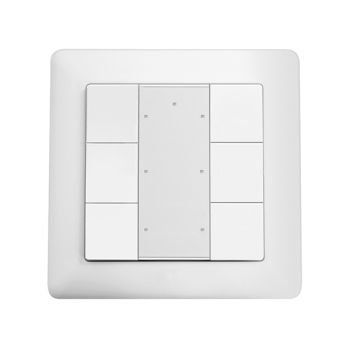 EsyLux PUSH BUTTON x6 DALI-2 WH Taster (EP10431623)
