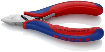 Knipex mit durchgestecktem Gelenk 115mm Elektronik-Seitenschneider (77 42 115)