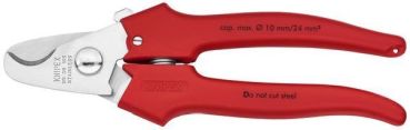 Knipex Griffe mit Kunststoff umspritzt 165mm Kabelschere (95 05 165)