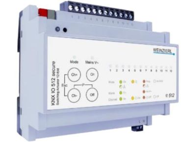 WEINZIERL KNX IO 512 secure Schaltaktor (5491)