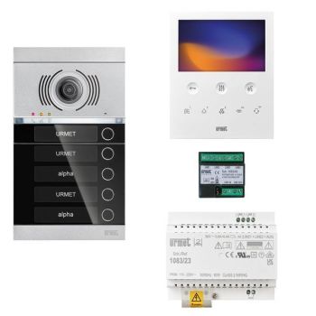 Grothe V-2V-VOG-ASA1-05WE Video-Sprechanlagen-Set (80830)