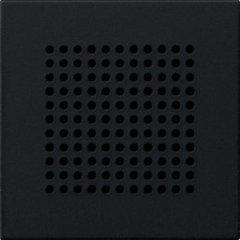 Gira 2483005 Lautsprecher System 55 Schwarz m Abdeckung (2483005)