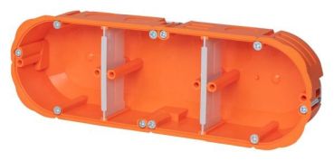 F-Tronic massiv HW30F 3-fach 3x Ø 68mm t=45mm HW-Gerätedose (7350154)