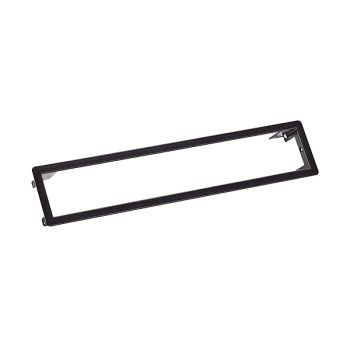 Bachmann Power Frame 6Fach schwarz Ral9005 Einbaurahmen (915.006)