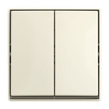 Busch-Jaeger 2601/5 J-522 Serienschaltung weiß Wippschalter-Einsatz (2TKA00005524)