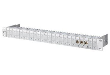 METZ/BTR 24xRJ45 180° 1HE RAL7035 C6A-ISO 19 Panel (130B11P0-E)"