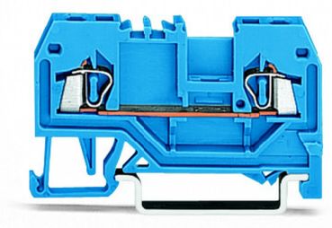Wago 279-904 blau 1,5qmm 2 Leiter Durchgangsklemme (279-904)