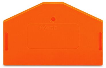 Wago 281-313 für 3Leiter orange Abschlussplatte u. Zwischenplatte (281-313)