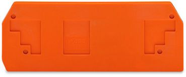 Wago 283-328 für 2Leiter orange Abschlussplatte u. Zwischenplatte (283-328)