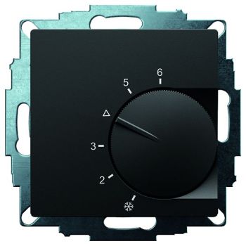 Eberle UTE 1003-Schwarz-M-55 Unterputz-Raumtemperaturregler (191810354802)