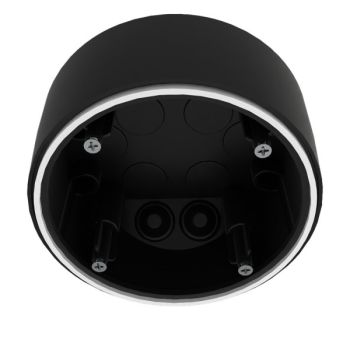 B.E.G. IP54 PD4N H tiefschwarz AP-Montageset (93788)