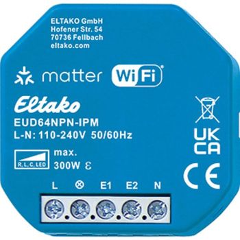 Eltako EUD64NPN-IPM über Wi-Fi opt. EnOcean Universal-Dimmaktor (30064017)