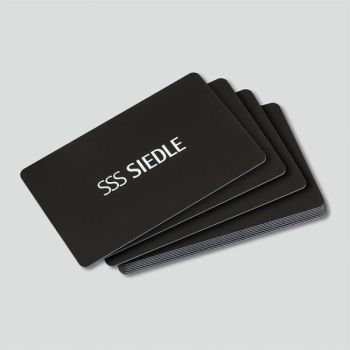 Siedle EKC 600-02/10 schwarz PK=10Stk Electronic-Key-Card (210010785-01)
