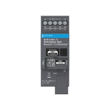 Busch-Jaeger BI-M-4.230.1.11 4fach 10-230V REG Binäreingang (2CDG510016R0021)