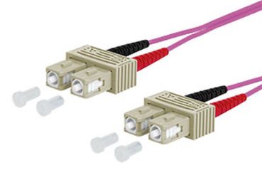 METZ OpDAT SC-D/SC-D OM4 1,0m Patchkabel (151S1EOEO10E)