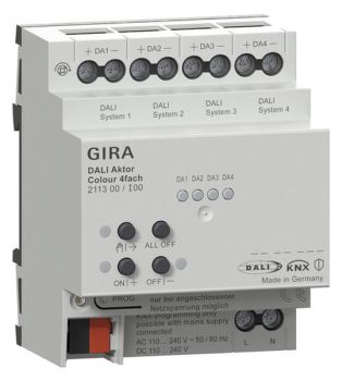 Gira 211300 DALI Colour 4f KNX REG Aktor (211300)