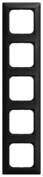 Busch-Jaeger 1725-915 5-fach Rahmen schwarz matt Abdeckrahmen (2CKA001725A1572)
