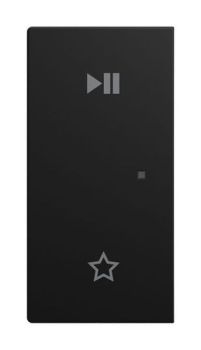 Busch-Jaeger 6237-21-915 2-f links"Play/Pause" sw m Wippe (2CKA006220A1017)