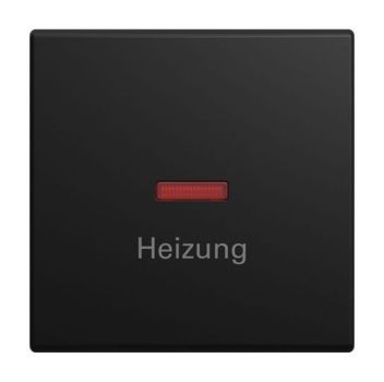 Busch-Jaeger 1789 H-915 m. Aufdruck Heizung sw matt Wippe (2CKA001731A4033)