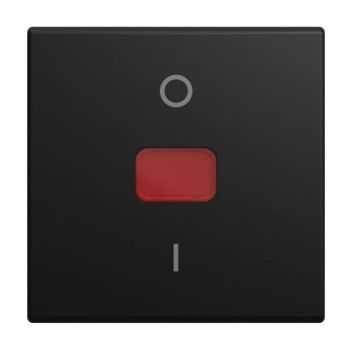 Busch-Jaeger 2508-915 m. Aufdruck "0-1" schwarz matt Wippe (2CKA001731A4044)