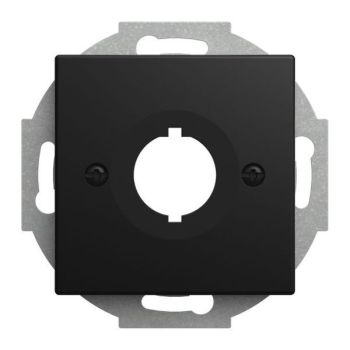 Busch-Jaeger 2534-915 m. Tragring schwarz matt Zentralscheibe (2CKA001724A4466)