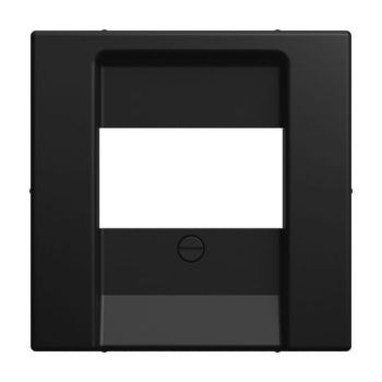 Busch-Jaeger 2539-915 Universal/TAE schwarz matt Zentralscheibe (2CKA001724A4468)