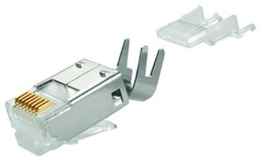 Telegärtner Cat.6 Stecker geschirmtmP(8(8) AWG24-27 RJ45-Stecker (100023019)